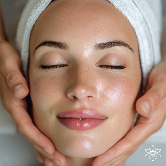 2x1  Limpieza Facial + Peeling + Vitaminas Pink Glow + radiofrecuencia facial